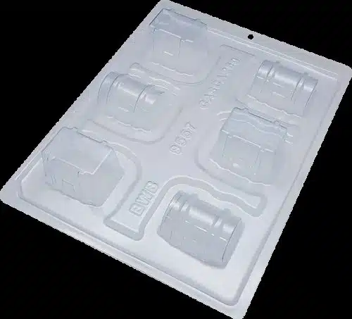 Chocolade mal 3d schatkistje - afbeelding 2
