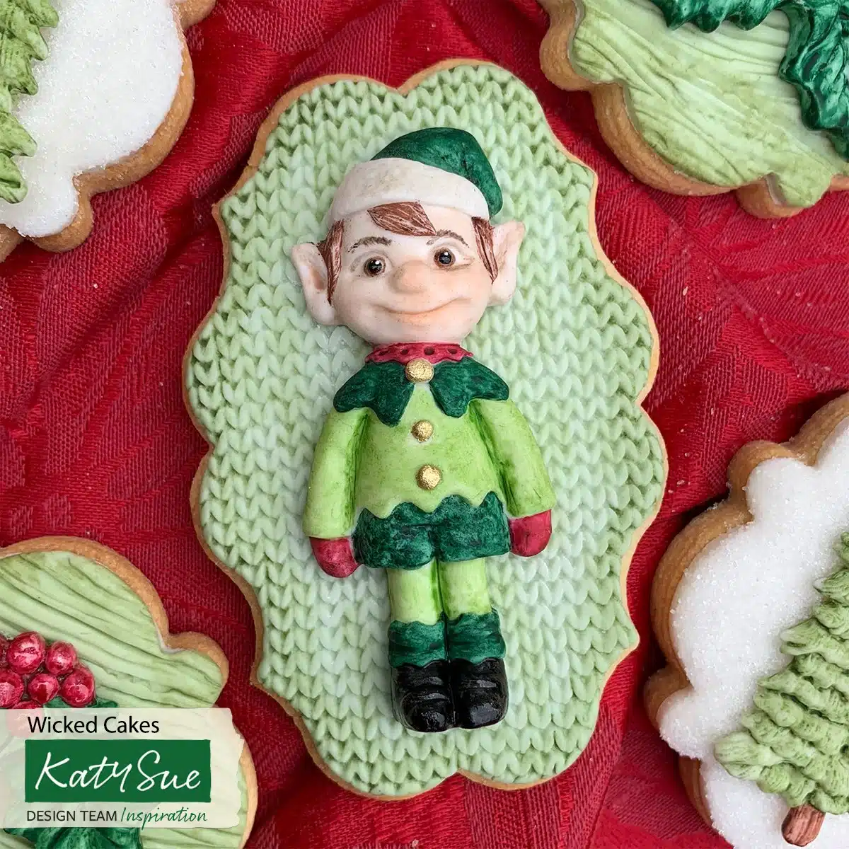 Katy sue designs - christmas elf bij cake, bake & love 7 Katy sue designs - christmas elf - afbeelding 3