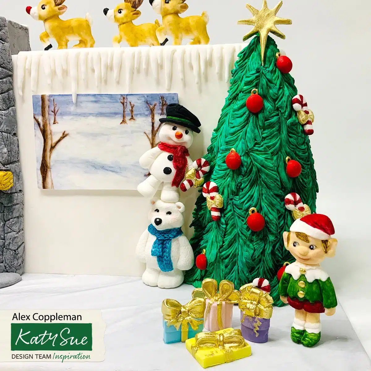Katy sue designs - christmas elf bij cake, bake & love 9 Katy sue designs - christmas elf - afbeelding 5