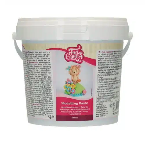 Funcakes modelling paste wit 1kg