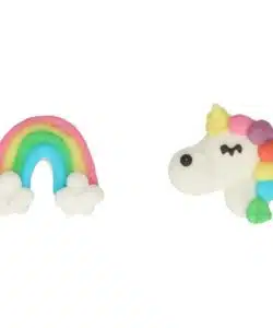 Alternative view of FunCakes Suikerdecoratie Eenhoorn & Regenboog Set/12