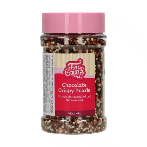 Funcakes mini chocolade crispy pearls mix 175 g