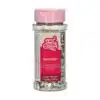 Funcakes suikerhartjes metallic zilver 80 g bij cake, bake & love 1