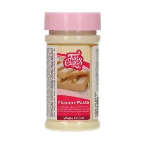 Funcakes smaakpasta witte choco 100 g