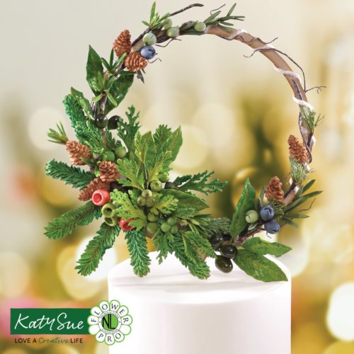 Katy sue flower pro - winter foliage bij cake, bake & love 13