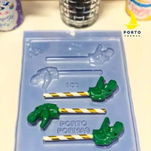 Chocolade mal dino lolly - afbeelding 3