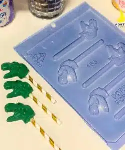 Chocolade mal Dino Lolly