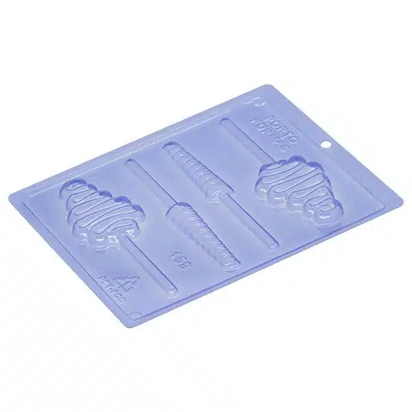 Chocolade mal swirl kerstboom lolly bij cake, bake & love 8 Chocolade mal swirl kerstboom lolly - afbeelding 4