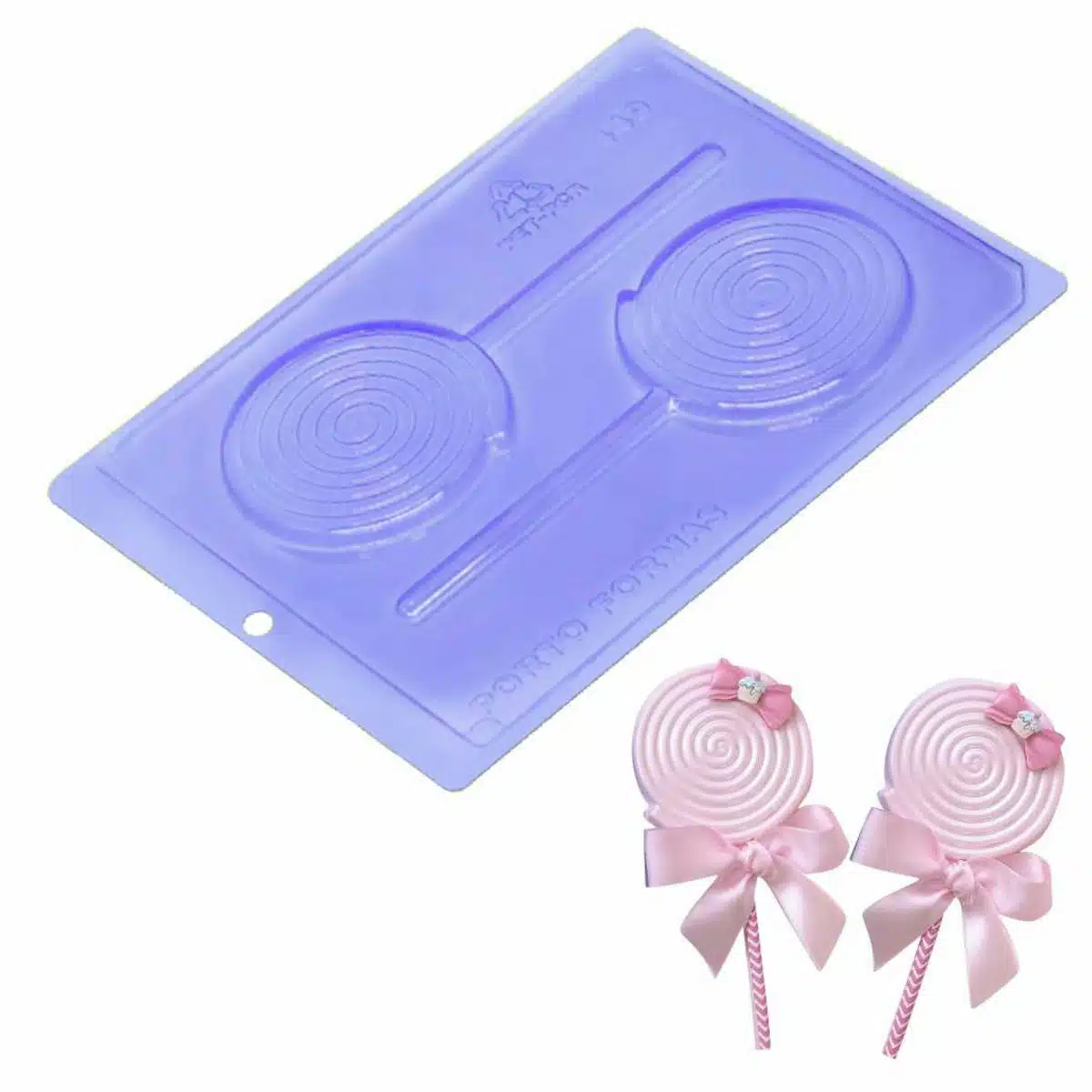 Chocolade mal swirl lolly bij cake, bake & love 5 Chocolade mal swirl lolly