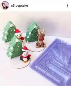 Chocolade mal kerstboom lolly bij cake, bake & love 13