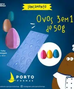 Alternative view of Chocolade mal Paasei 3 designs