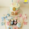 Chocolade mal gender reveal bij cake, bake & love 3