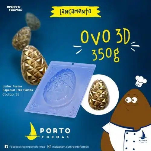 Chocolade mal paasei diamant - afbeelding 2