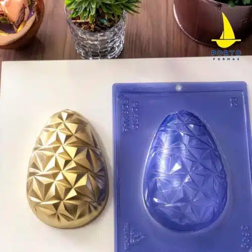 Chocolade mal paasei diamant