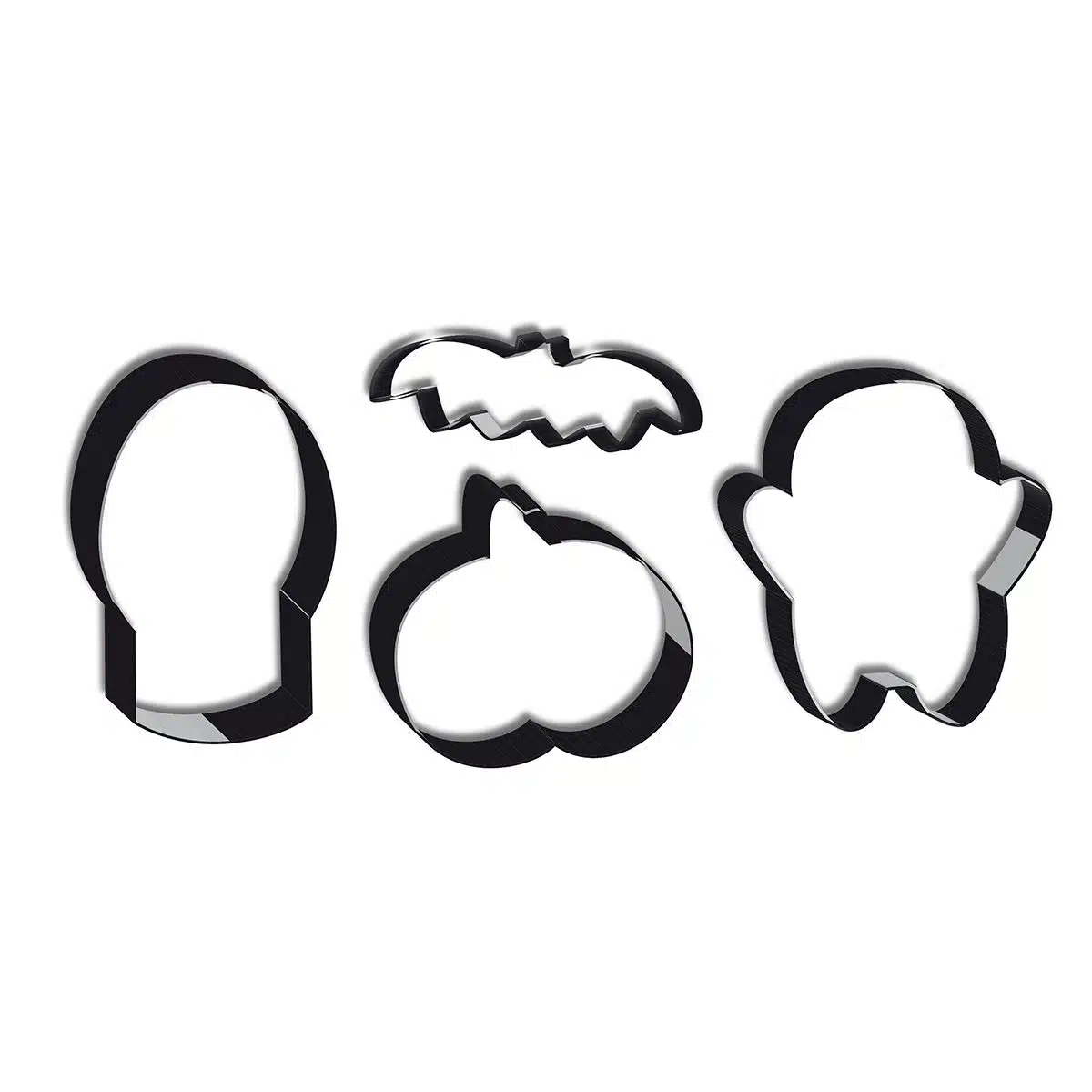 Scrapcooking cookie cutter halloween set/4 bij cake, bake & love 6 Scrapcooking cookie cutter halloween set/4 - afbeelding 2