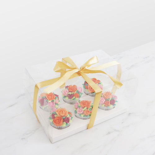 Crystal cake box - 6 cupcakes bij cake, bake & love 7