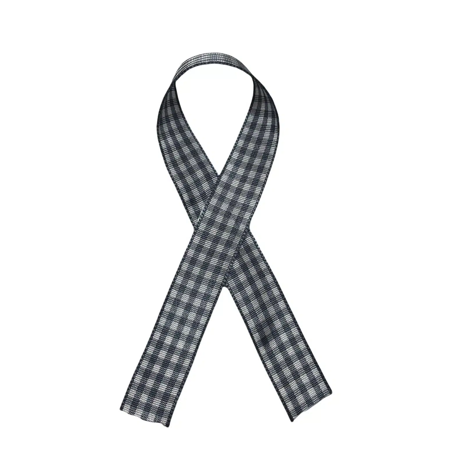 Lint per meter 1,5 cm breed - ruit licht grijs bij cake, bake & love 5 Lint per meter 1,5 cm breed - ruit licht grijs