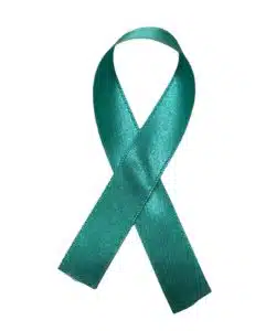 Lint per meter 1,5 cm breed - Turquoise