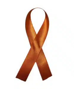 Lint per meter 1,5 cm breed - Donker Oranje