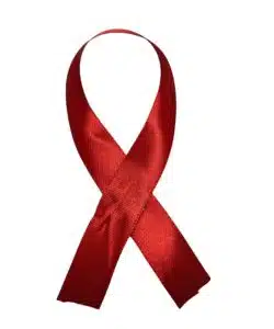 Lint per meter 1,5 cm breed - Rood