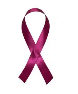 Lint per meter 1,5 cm breed - Donker Roze