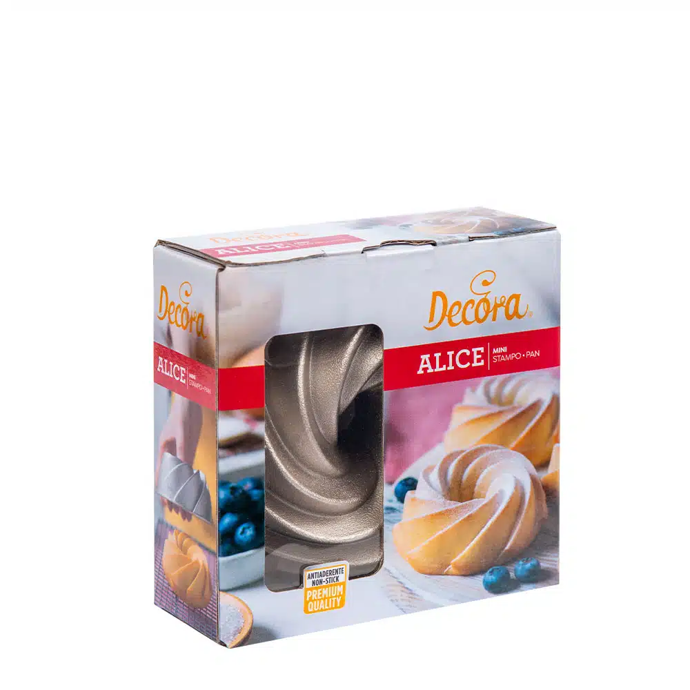 Decora mini aluminium bundt pan 10 cm bij cake, bake & love 5 Decora mini aluminium bundt pan 10 cm