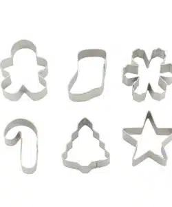 Wilton mini koekje uitsteker set guirlande mini set/6 bij cake, bake & love 8