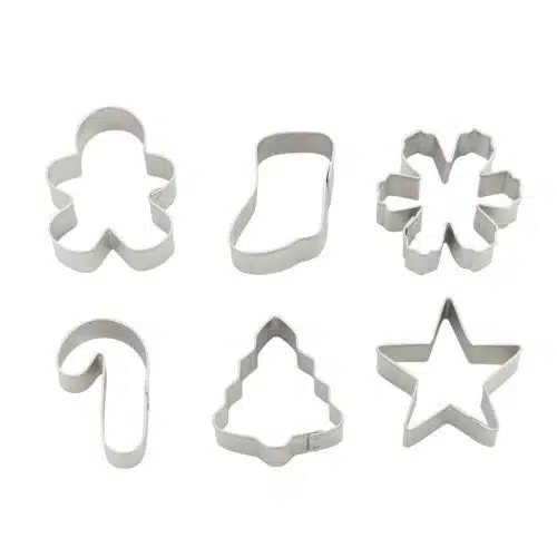Wilton mini koekje uitsteker set guirlande mini set/6 - afbeelding 2