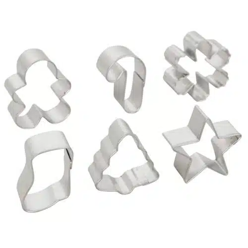 Wilton mini koekje uitsteker set guirlande mini set/6 - afbeelding 3