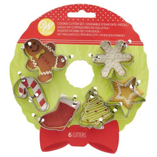 Wilton mini koekje uitsteker set guirlande mini set/6