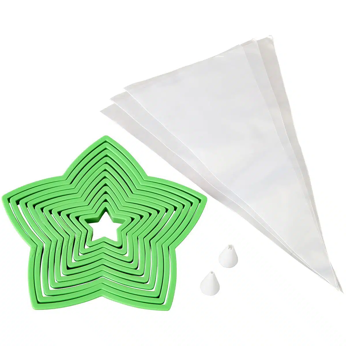 Wilton koekjes kerstboom uitsteker set/15 bij cake, bake & love 6 Wilton koekjes kerstboom uitsteker set/15 - afbeelding 2