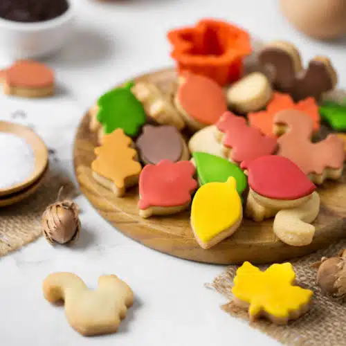 Koekjesuitsteker set mini herfst 6 stuks - afbeelding 2