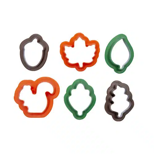 Koekjesuitsteker set mini herfst 6 stuks - afbeelding 3
