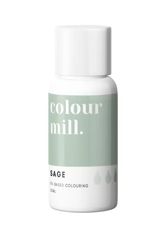 Colour mill - sage 20 ml bij cake, bake & love 5 Colour mill - sage 20 ml