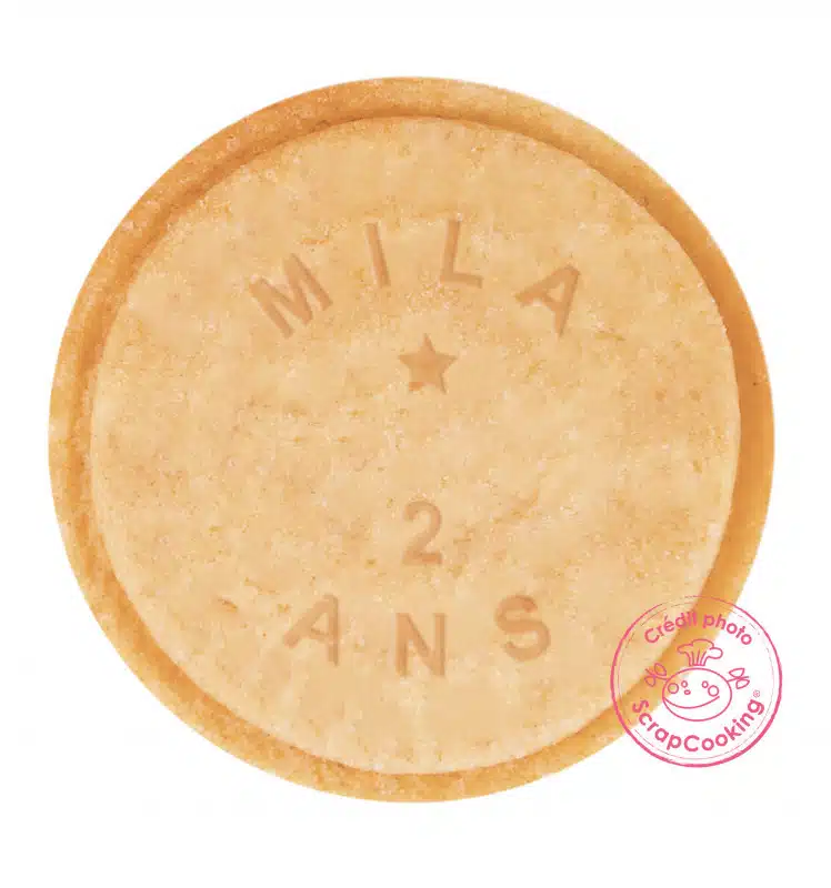 Scrapcooking tekst stempel bij cake, bake & love 7 Scrapcooking tekst stempel - afbeelding 3