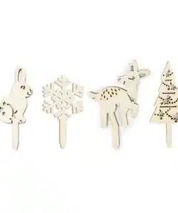 Alternative view of ScrapCooking Cake Toppers Woodland Set/4