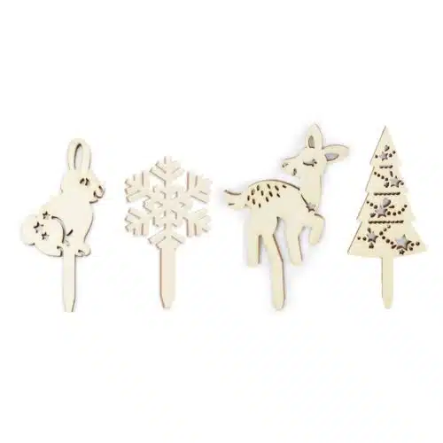Scrapcooking cake toppers woodland set/4 - afbeelding 2