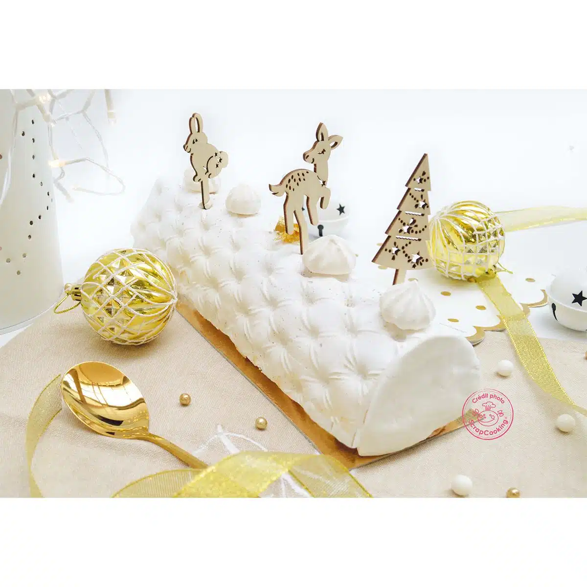 Scrapcooking cake toppers woodland set/4 bij cake, bake & love 7 Scrapcooking cake toppers woodland set/4 - afbeelding 3