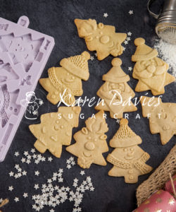 Karen davies mould – christmas tree characters bij cake, bake & love 9