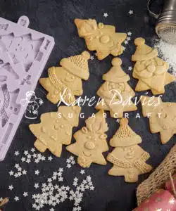 Alternative view of Karen Davies mould – Christmas Tree Characters