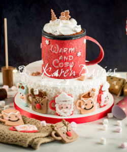 Karen davies mould – christmas tree characters bij cake, bake & love 13