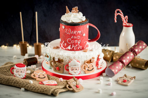 Karen davies mould – christmas tree characters bij cake, bake & love 8