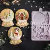 Karen davies mould – snow globe bij cake, bake & love 1