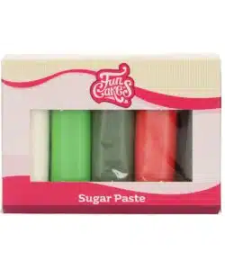 FunCakes Rolfondant Multipack Kerst 5x100 g