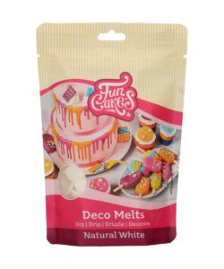 FunCakes Deco Melts -Snow White- 250g