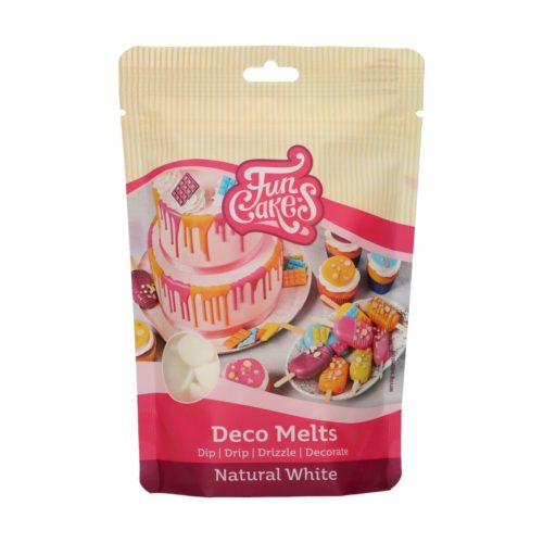 Funcakes deco melts -snow white- 250g
