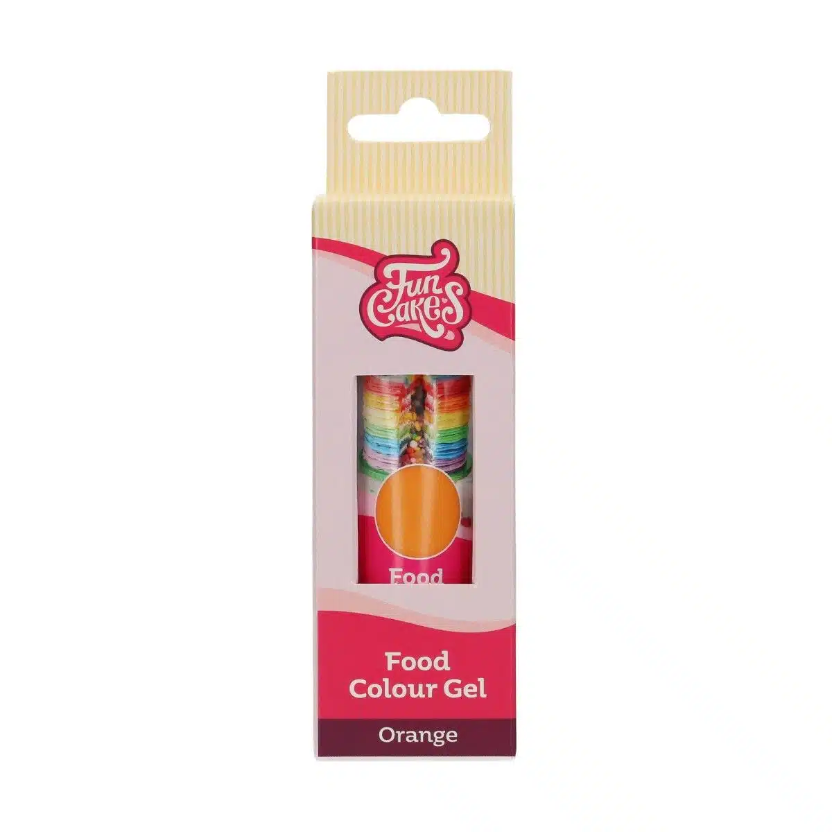 Funcakes food colour gel oranje 30 g bij cake, bake & love 5 Funcakes food colour gel oranje 30 g