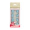 Funcakes suikerdecoratie baby voetjes blauw set/16 bij cake, bake & love 3