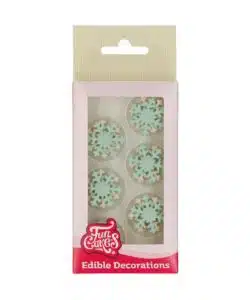 FunCakes Fondant Decoratie Sneeuwvlokken Set/12