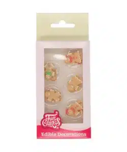 FunCakes Suikerdecoratie Gingerbread Set/12